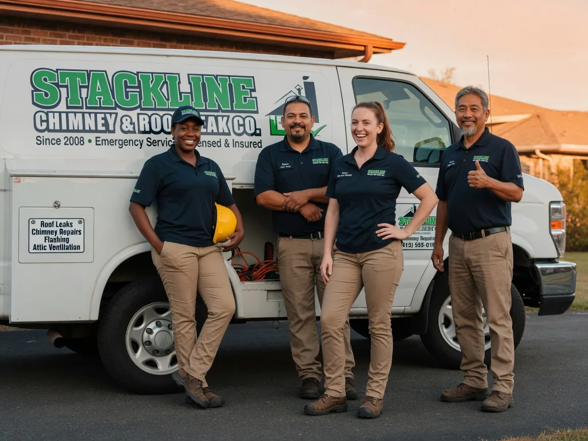 Chimney flashing repair company in Bruin, PA